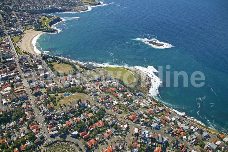 Aerial Image of South Coogee to Coogee Beach