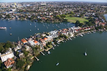 Aerial Image of BIRCHGROVE TO BALMAIN