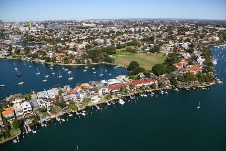 Aerial Image of BIRCHGROVE AND BALMAIN, NSW
