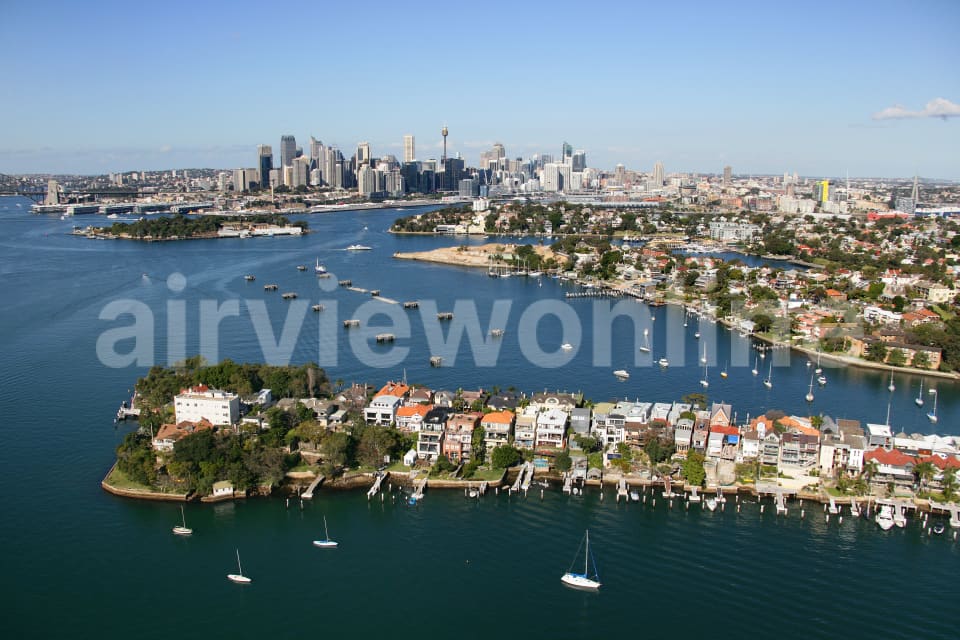 Aerial Image of Birchgrove to Sydney