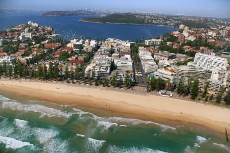 Aerial Image of MANLY BEACH TO SYDNEY