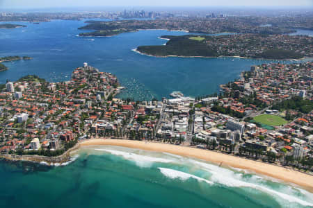 Aerial Image of MANLY TO THE CITY, NSW
