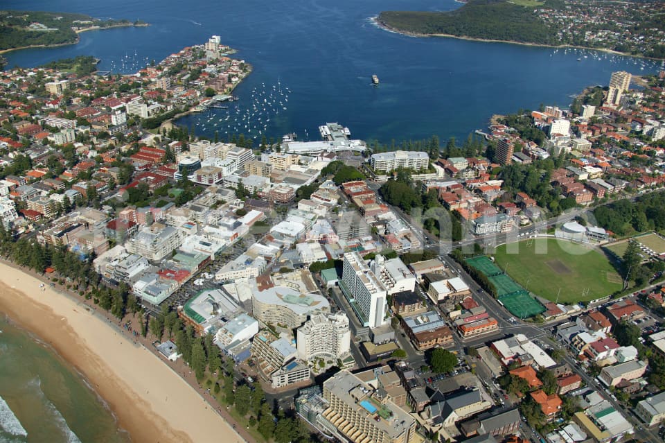 Aerial Image of Manly and North Harbour