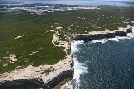 Aerial Image of KURNELL OIL REFINERY, NSW