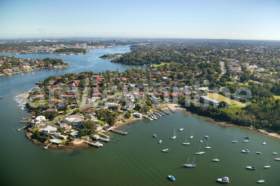 Aerial Image of Henley on the Parramatta River