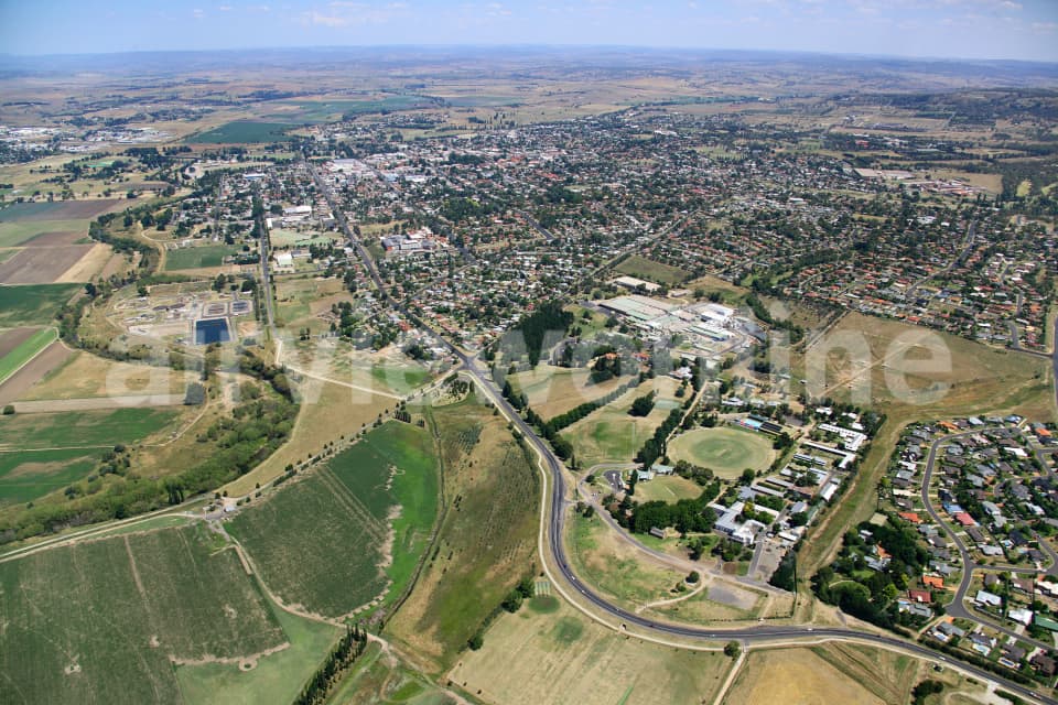 Aerial Image of Bathurst From Llanarth