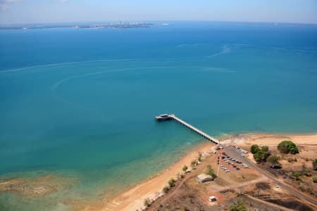 Aerial Image of MANDORAH WHARF TO DARWIN CITY NT