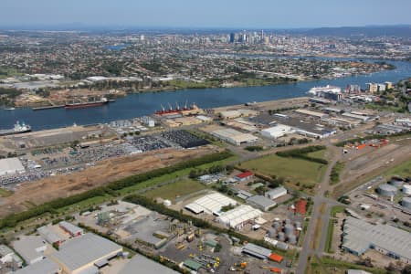 Aerial Image of EAGLE FARM TO BRISBANE