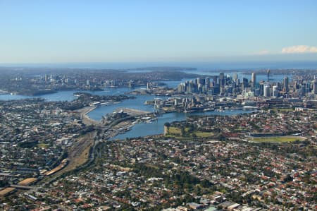 Aerial Image of ANNANDALE TO SYDNEY