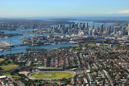 Aerial Image of GLEBE TO SYDNEY CBD.