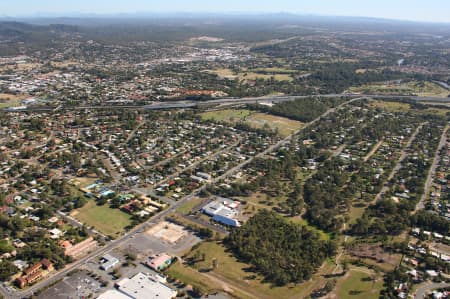 Aerial Image of EAGLEBY LOOKING WEST