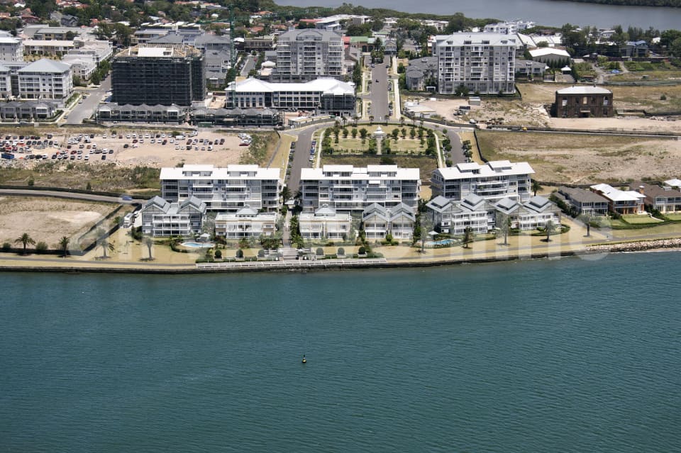 Aerial Image of Breakfast Point Homes