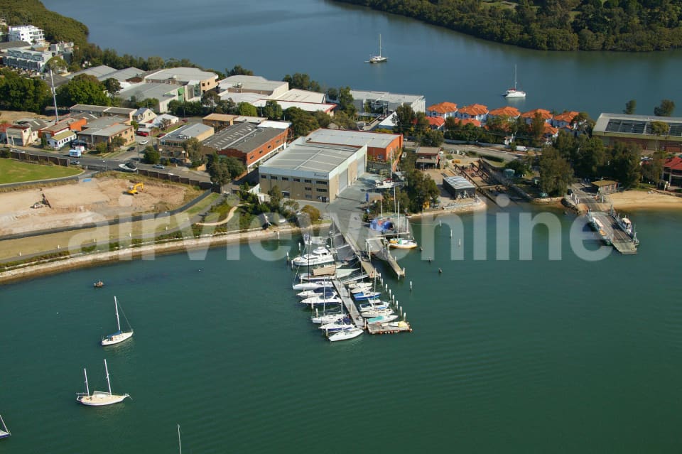Aerial Image of Breakfast Point, NSW