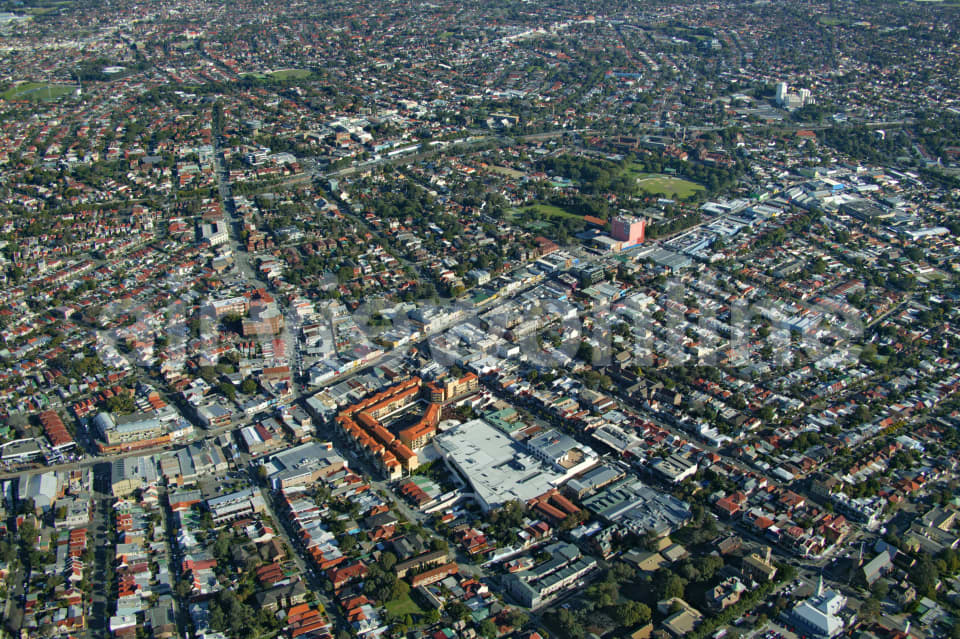 Aerial Image of Leichhardt and Petersham