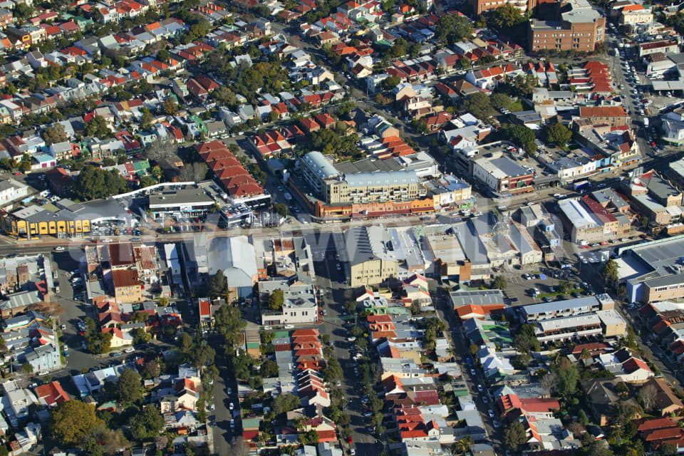 Aerial Image of Leichhardt Detail, NSW