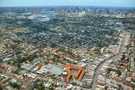 Aerial Image of LEICHHARDT TO SYDNEY CITY