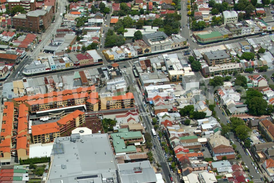 Aerial Image of Leichhardt Town Centre