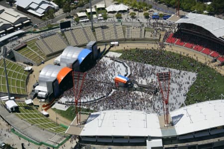 Aerial Image of BIG DAY OUT, SYDNEY 2009