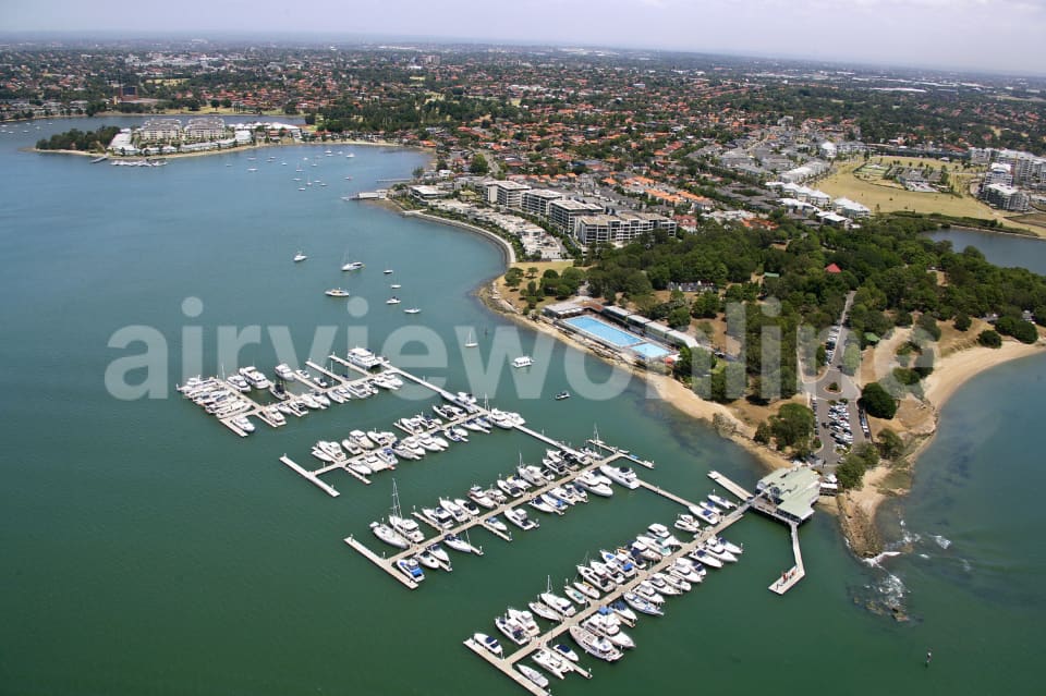 Aerial Image of Westport Marina, Cabarita