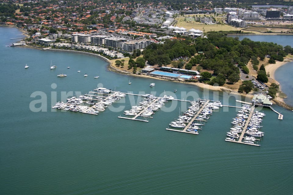 Aerial Image of Westport Marina, Cabarita