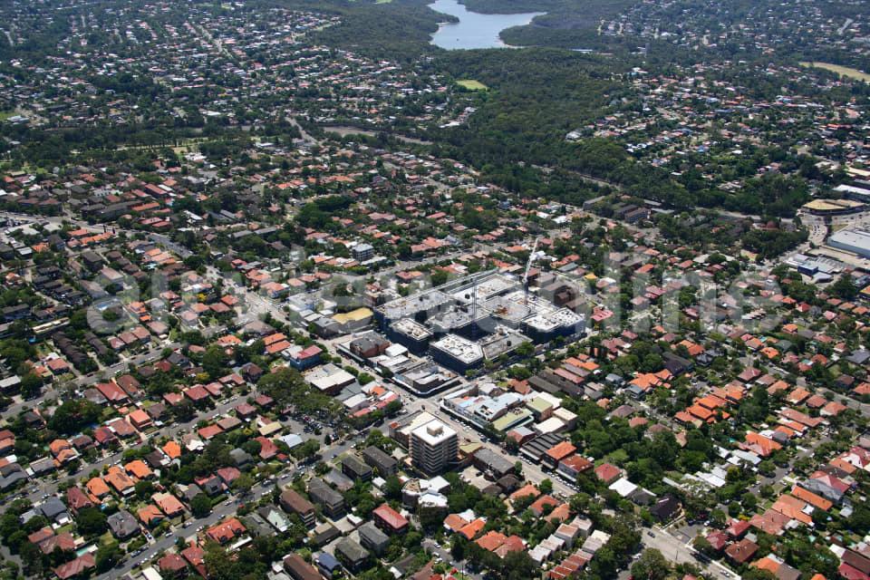 Aerial Image of Balgowlah centre