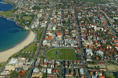 Aerial Image of COOGEE OVAL