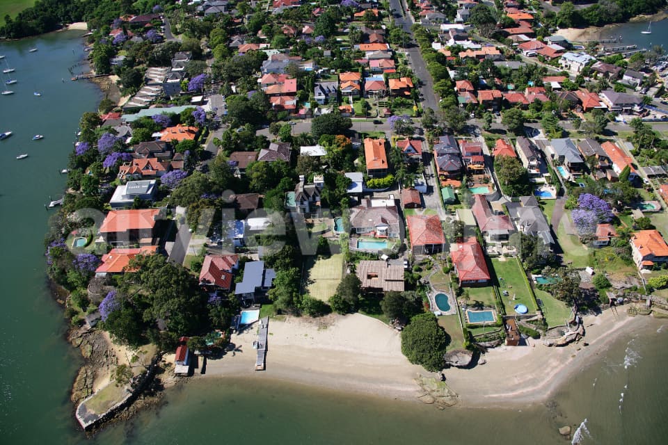Aerial Image of Henley Close Up, NSW
