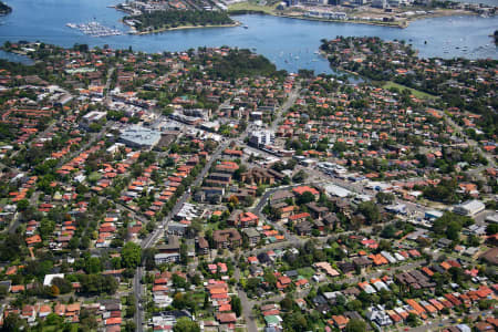 Aerial Image of GLADESVILLE CENTRE