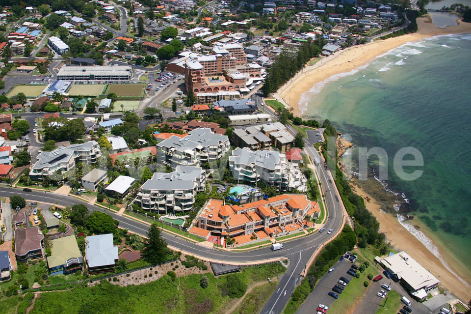 Aerial Image of Downtown Terrigal