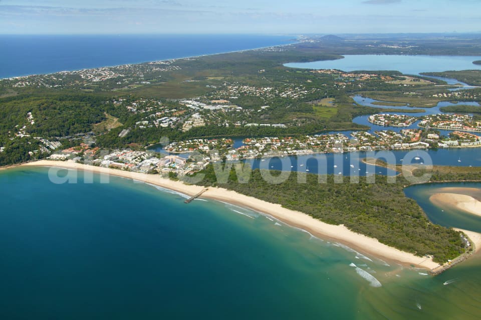 Aerial Image of Noosa Heads Looking South