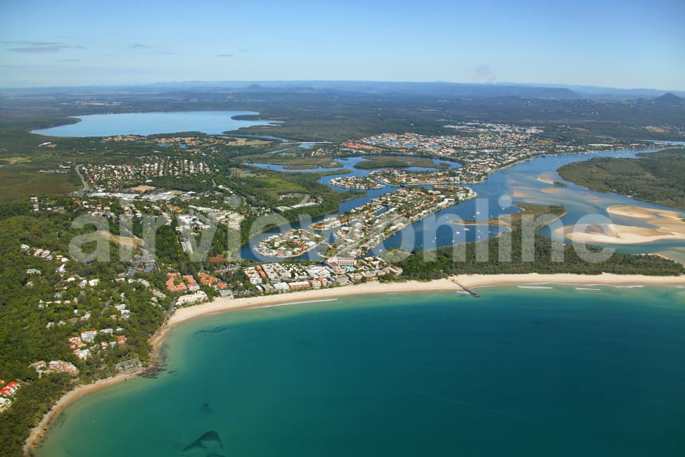 Aerial Image of Noosa Wide Shot, QLD