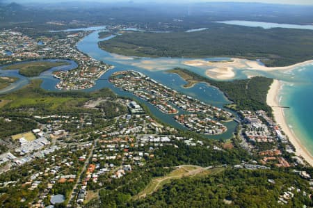 Aerial Image of NOOSA HEADS TO TEWANTIN, QLD