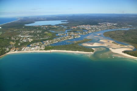 Aerial Image of BEAUTIFUL NOOSA HEADS