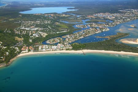 Aerial Image of NOOSA HEADS AND NOOSA SOUNDS