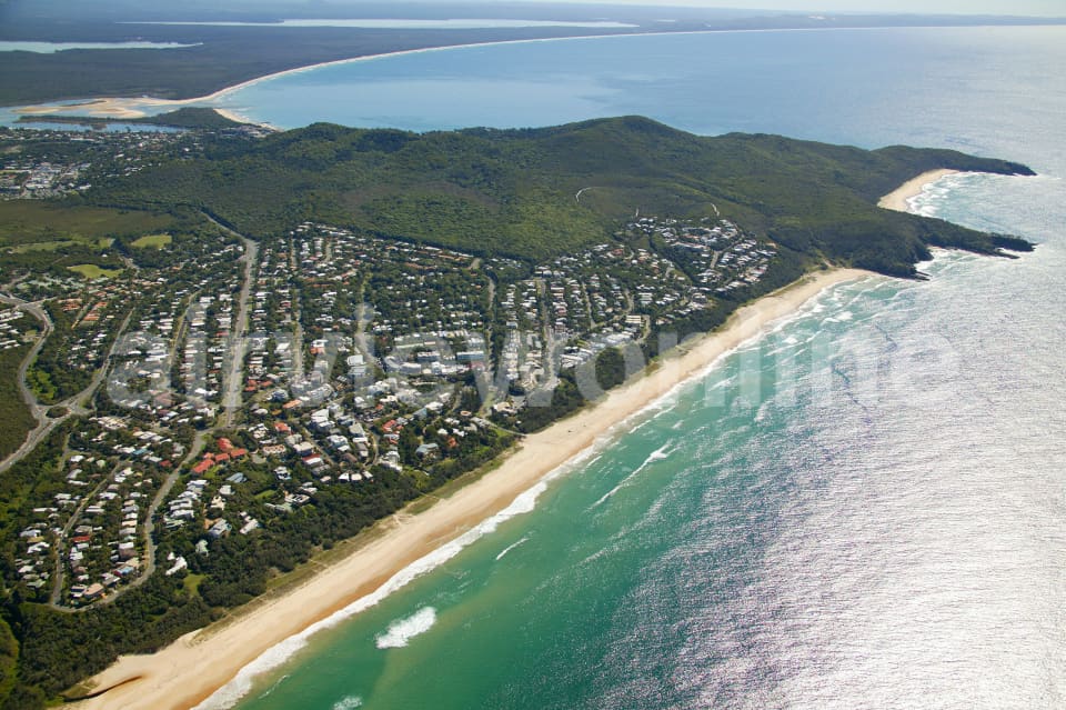 Aerial Image of Sunshine Beach, Noosa Heads QLD