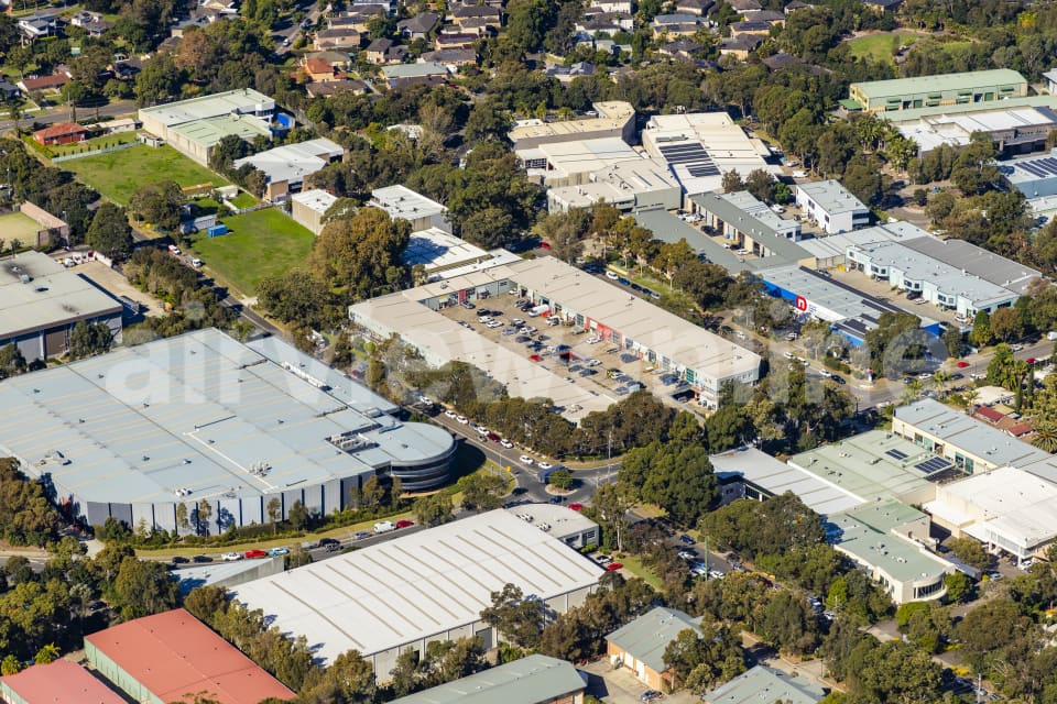Aerial Image of Warriewood Factories