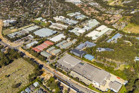 Aerial Image of WARRIEWOOD FACTORIES