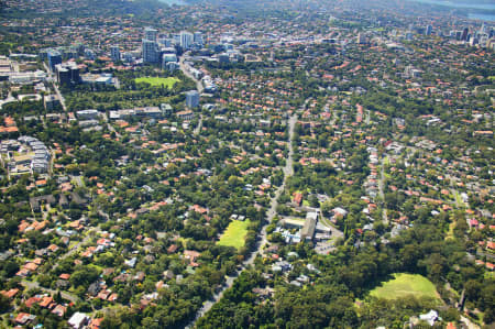 Aerial Image of GREENWICH HOSPITAL TO ST LEONARDS
