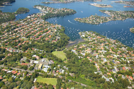 Aerial Image of GREENWICH AND NORTHWOOD, NSW