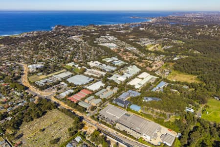 Aerial Image of WARRIEWOOD FACTORIES