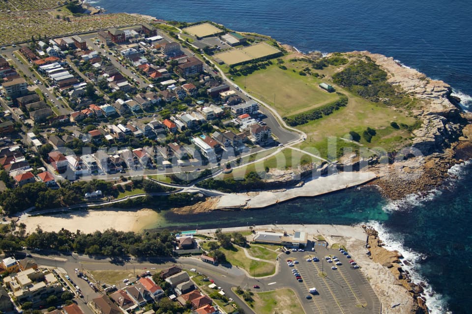 Aerial Image of Clovelly Beach and Burrows Park