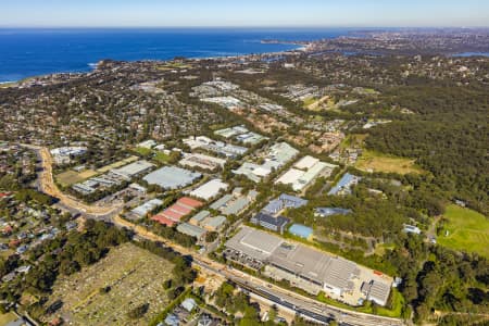 Aerial Image of WARRIEWOOD FACTORIES