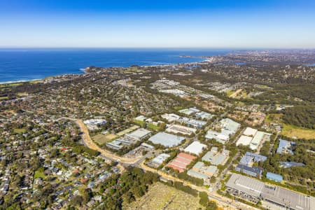 Aerial Image of WARRIEWOOD FACTORIES