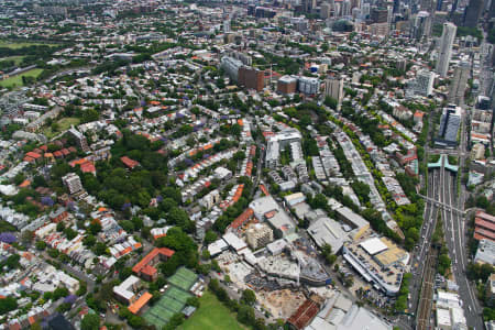 Aerial Image of DARLINGHURST NSW