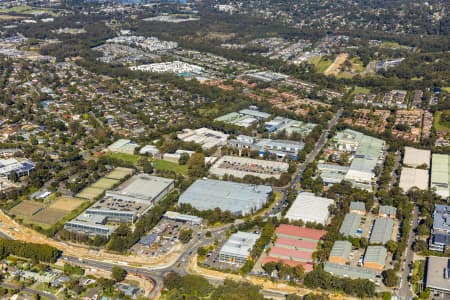 Aerial Image of WARRIEWOOD FACTORIES