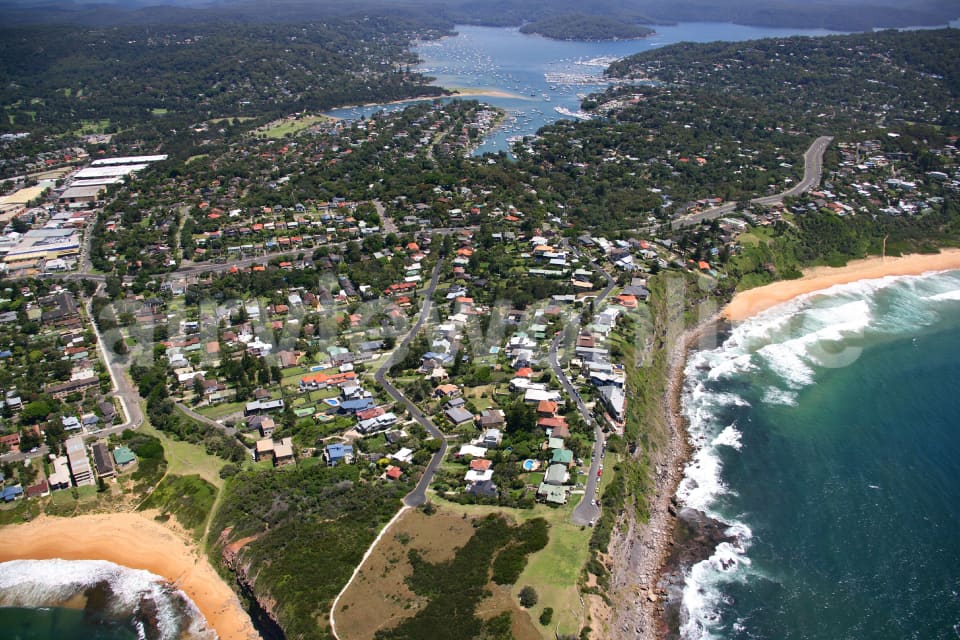 Aerial Image of Mona Vale Headland, NSW