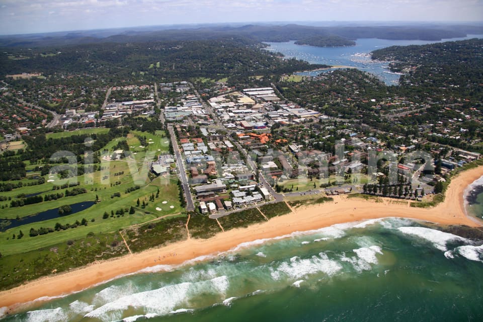 Aerial Image of Mona Vale Beach & Golf Course