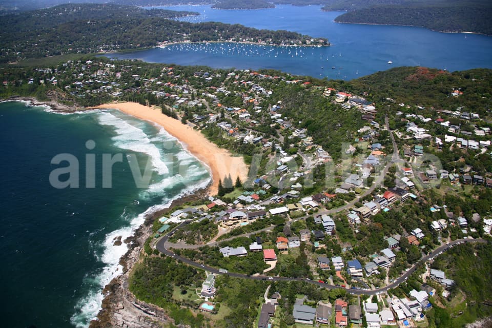 Aerial Image of Whale Beach to Careel Bay, NSW