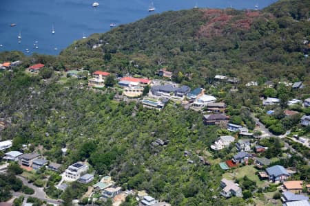 Aerial Image of BYNYA ROAD, WHALE BEACH NSW