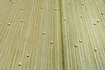 Aerial Image of ROUND BALE ABSTRACT